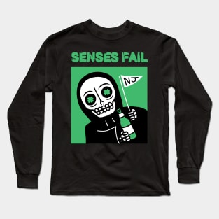 Senses fail skull Long Sleeve T-Shirt